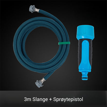 Kit multifonctionnel comprenant un pistolet pulvérisateur haute pression et un tuyau