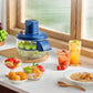 📢📢40% DE RÉDUCTION !! ⏰ Éplucheur Électrique Transparent – PC & Lames Inox – Moteur Cuivre & 5 Lames for Cuisine