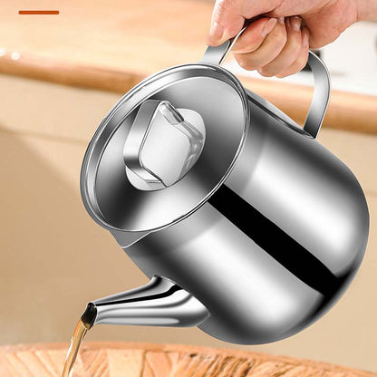 📢📢54 % DE RÉDUCTION🔥Pot de Filtre à Huile en Acier Inoxydable Durable