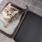 🐱🧽 PROMO LIMITÉE -50% ! Tapis de Litière pour Chat Antidérapant – 2 Tailles, Matériau EVA, Imperméable, Facile à Nettoyer, Couche Anti-Odeurs