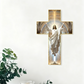 📢📢60% DE RÉDUCTION ! ✨🔥Décoration murale rétro avec croix représentant Jésus-Christ