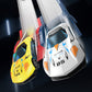 🏎️Que la course commence !⚡Deux fois plus de piste, deux fois plus de plaisir🏆Pas besoin de piles, juste de la vitesse pure ! - ✨【Ensemble de piste de course avec double lanceur de voitures pour enfants】✨