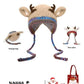 🎁🎄Soldes de Noël 50 % de réduction ! 🦌Bonnet de Noël festif à cornes, design original🧶