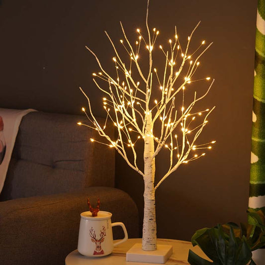 📢📢50 % DE RÉDUCTION !!! ✨Lampe LED Arbre de Bouleau pour Décoration Intérieure