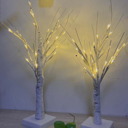 📢📢50 % DE RÉDUCTION !!! ✨Lampe LED Arbre de Bouleau pour Décoration Intérieure