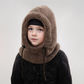Bonnet d'hiver tout-en-un confortable pour enfants
