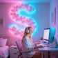 🎄Soldes de Noël🔥DIY Décor Lumineux Nuage Orageux LED avec Alimentation USB