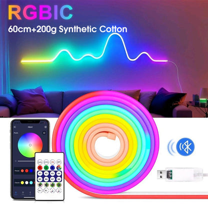 🎄Soldes de Noël🔥DIY Décor Lumineux Nuage Orageux LED avec Alimentation USB