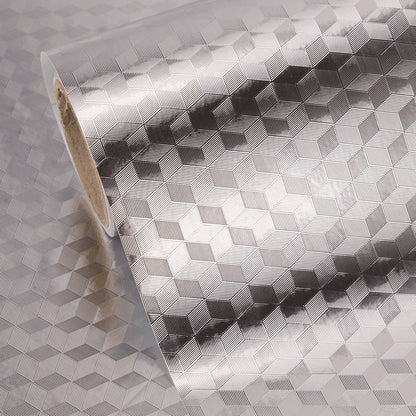 🍳🛒 -50% ! 🛡️Papier Peint Cuisine en Aluminium – Anti-Graisse, Résistant 250°C & Autocollant Amovible
