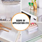 🍳🛒 -50% ! 🛡️Papier Peint Cuisine en Aluminium – Anti-Graisse, Résistant 250°C & Autocollant Amovible