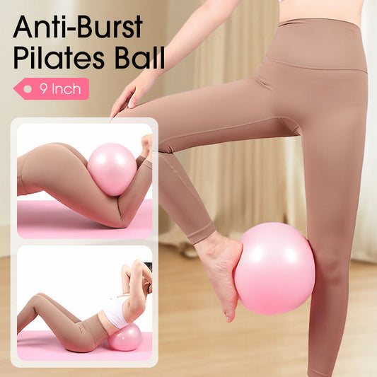 🤸‍♀️ 53% DE RÉDUCTION ! ⚽ Ballon Pilates 9 Pouces – Anti-Éclatement, Pompe Incluse & Idéal pour Fitness 📦💪