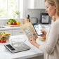 ⚖️📊 Balance de cuisine numérique – mesure 19 valeurs nutritionnelles et les calories via application, 5 kg, acier inoxydable 🥗✅ pour une alimentation saine et la perte de poids