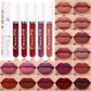📢📢50 % DE RÉDUCTION !!!⏰Rouge à lèvres liquide mat et waterproof 18 couleurs💄✨