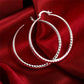 ✨️60 % DE RÉDUCTION💎Boucles d'oreilles créoles diamantées pour femmes💖