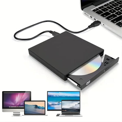 💿Votre ordinateur portable n'est pas équipé d'un lecteur de disque ? Ce n'est plus un problème ! Graveur CD/DVD externe à -60 %📀
