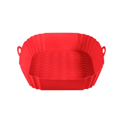 🍳 50% DE RÉDUCTION! ♻️ Revêtement réutilisable en silicone pour friteuse à air – Anti-adhérent & lavable ✨