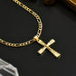 ⏰DERNIER JOUR - ACHETEZ-EN 1, OBTENEZ-EN 1 GRATUIT !✝️Collier à pendentif crucifix doré
