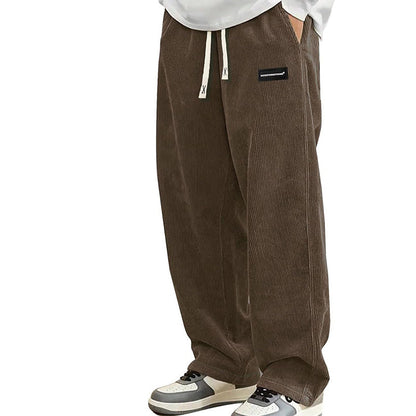 📢📢60 % de réduction !! ⏰Pantalon ample à cordon et poches pour homme