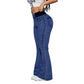 💎 62% DE RÉDUCTION ! 💎 Jean Évasé Taille Haute pour Femme – Denim Stretch, Silhouette Allongée & Confort Absolu 👖💙