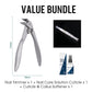 💘35% DE RÉDUCTION ✂️Coupe-ongles en acier inoxydable résistant aux éclaboussures – large ouverture et rangement sécurisé !