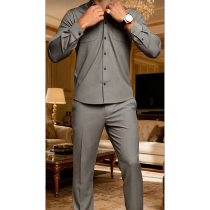 💎 60% DE RÉDUCTION ! 💎 Ensemble Sport 2 Pièces pour Homme – Coupe Décontractée, Tissu Respirant & Look Uni Élégant 👕👖
