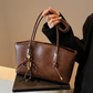 👜 60% DE RÉDUCTION! ✨ Sac d'Épaule Vintage en Cuir PU – Intérieur Spacieux, Robuste & Parfait Pour Le Quotidien 🌸