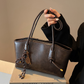 👜 60% DE RÉDUCTION! ✨ Sac d'Épaule Vintage en Cuir PU – Intérieur Spacieux, Robuste & Parfait Pour Le Quotidien 🌸
