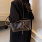 👜 60% DE RÉDUCTION! ✨ Sac d'Épaule Vintage en Cuir PU – Intérieur Spacieux, Robuste & Parfait Pour Le Quotidien 🌸