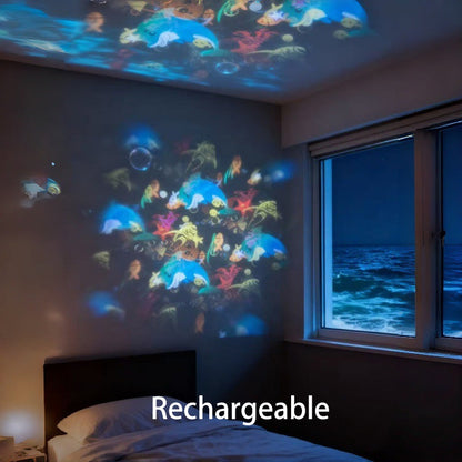 📢📢50 % DE RÉDUCTION !!⏰Projecteur LED rotatif dynamiqu