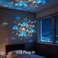 📢📢50 % DE RÉDUCTION !!⏰Projecteur LED rotatif dynamiqu