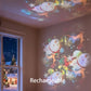 📢📢50 % DE RÉDUCTION !!⏰Projecteur LED rotatif dynamiqu