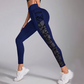 Pantalon de yoga taille haute en maille pour femmes avec poches