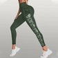 Pantalon de yoga taille haute en maille pour femmes avec poches