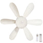 🔥 Ventilateur de plafond 2‑en‑1 avec télécommande et lumière LED