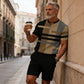 🔥60 % DE RÉDUCTION🔥Ensemble chemise et short à col zippé pour homme