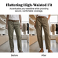 Pantalon utilitaire fuselé taille haute pour femme