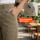 Pantalon utilitaire fuselé taille haute pour femme