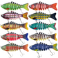 🎣 50% DE RÉDUCTION! 🐟 Leurre de Pêche Natatoire Bionique Multi-Segmenté – Mouvement Réaliste, Design Attractif & Idéal Pour Capturer Les Gros Poissons 🌊