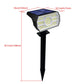 📢📢50 % DE RÉDUCTION !!!⏰Lampe solaire d'extérieur à piquet pour le jardin