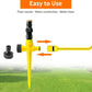 📢📢2 achetés，le 3e offert⏰Système d'irrigation automatique à rotation à 360 ° pour jardin, pelouse, terrasse.