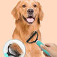 Brosse de toilettage double face pour animaux de compagnie