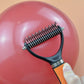 Brosse de toilettage double face pour animaux de compagnie
