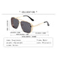 📢📢50 % DE RÉDUCTION !!! ✨Lunettes de soleil rétro pour homme à double pont et monture métallique