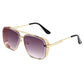 📢📢50 % DE RÉDUCTION !!! ✨Lunettes de soleil rétro pour homme à double pont et monture métallique