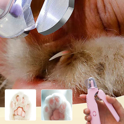 📢📢40 % DE RÉDUCTION !!! ✨Coupe-ongles LED 2-en-1 pour animaux de compagnie