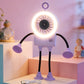 Ventilateur de bureau robotisé flexible avec éclairage LED