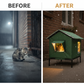 🐱🏡 -50% ! 🌿 Maison pour Chat Extérieure Surélevée Toutes Saisons – Oxford & Aluminium Thermique, Impérméable & Pliable.