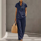👚 50% DE RÉDUCTION 🌸 Ensemble décontracté pour femme – T-shirt & pantalon long – Confortable, élégant & parfait pour le quotidien, le travail ou les loisirs – style effortless toute la journée 💃