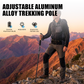 ⛰️ Offre spéciale « dernier jour » ! ✨ Bâton de randonnée réglable en alliage d'aluminium – Résistant, amortissant les chocs, léger 🌲