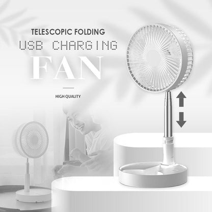 📢📢40 % DE RÉDUCTION !! ⏰Ventilateur télescopique pliable rechargeable par USB